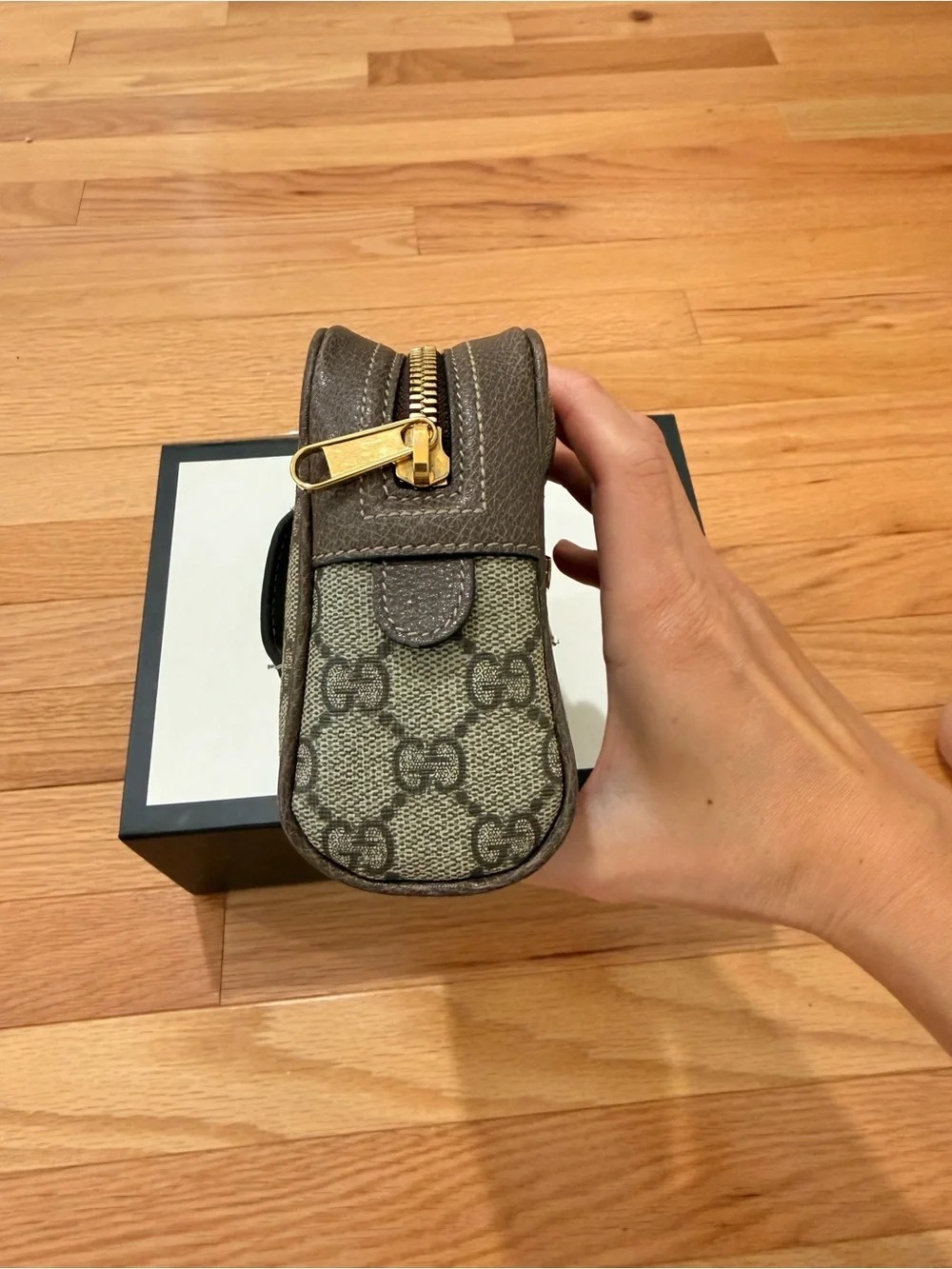 Gucci Ophidia GG Supreme Small Belt Bag (Model 517076 9613B)